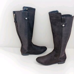 Reaction Kenneth Cole Black Over the Knee Boots